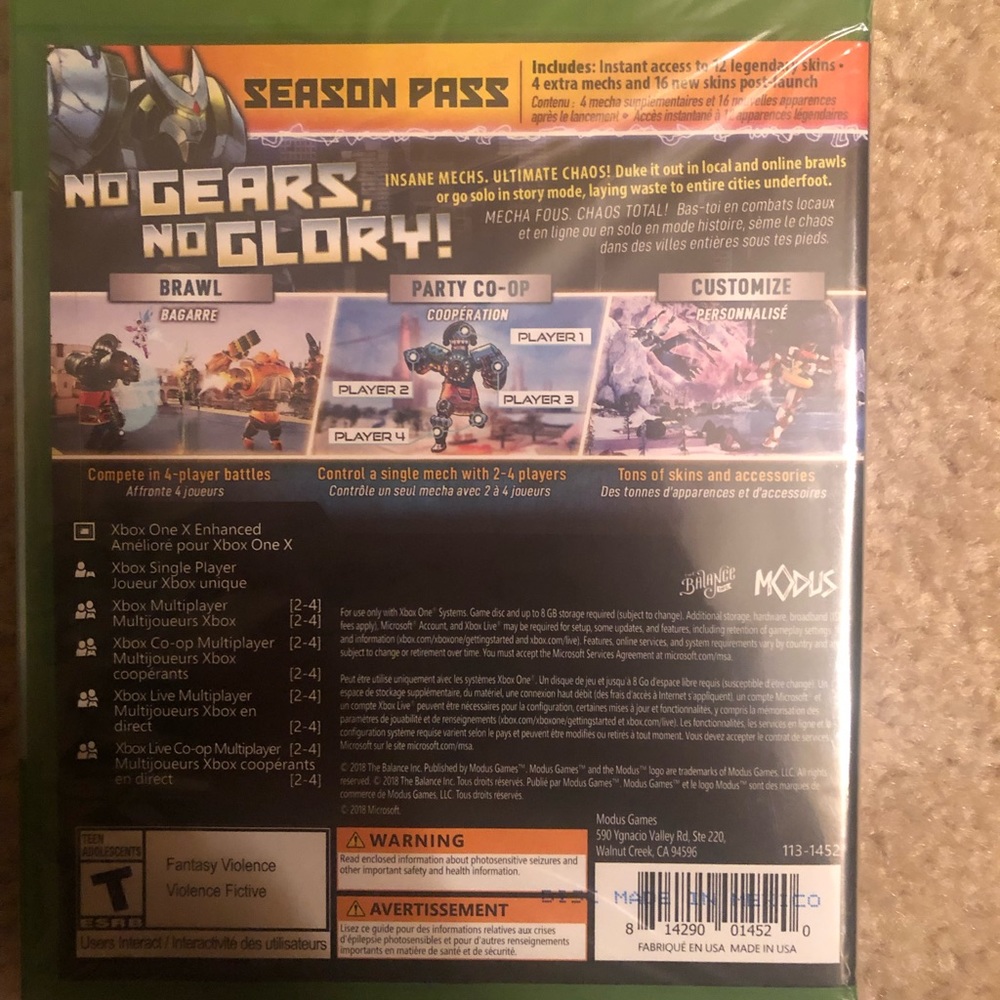 Xbox one Override Mech city Brawl video game - Picture 3 of 4